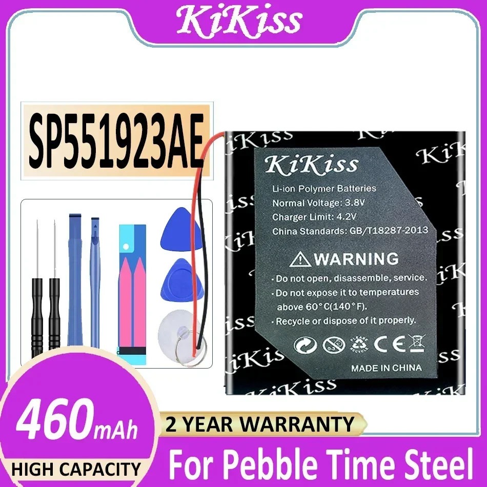 Аккумулятор SP 551923 AE P 140116 для классических смарт-часов Pebble Time Steel Bateria