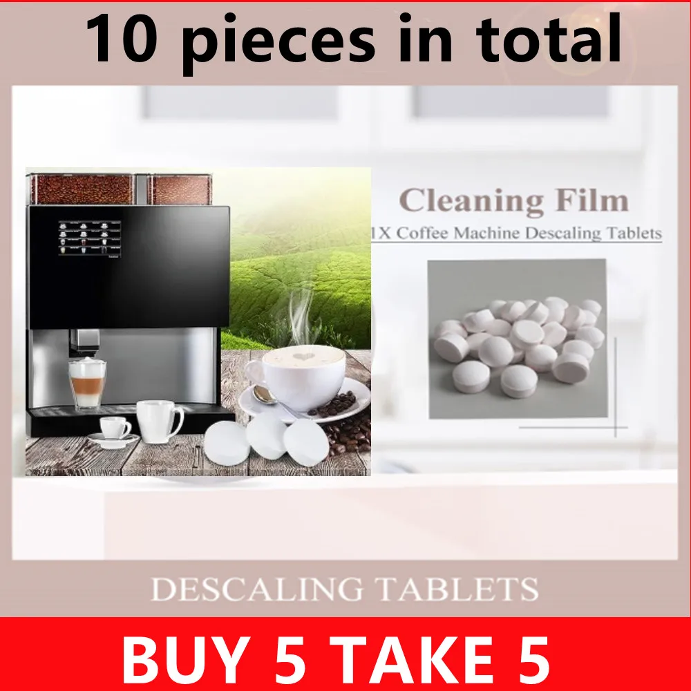 

BUY 5 TAKE 5 Espresso Coffee Machine Cleaning Tablet Effervescent Tablet Descaling Agent Kitchen Accessories Household Cleaning