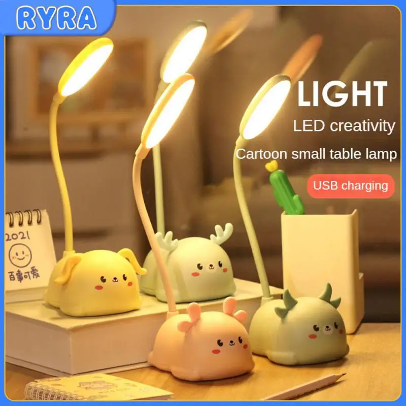 

Led Night Light Atmosphere Eye Protection Usb Interface Wall Mounted Lamps Durable Table Lamp Bedroom Lighting Accessories