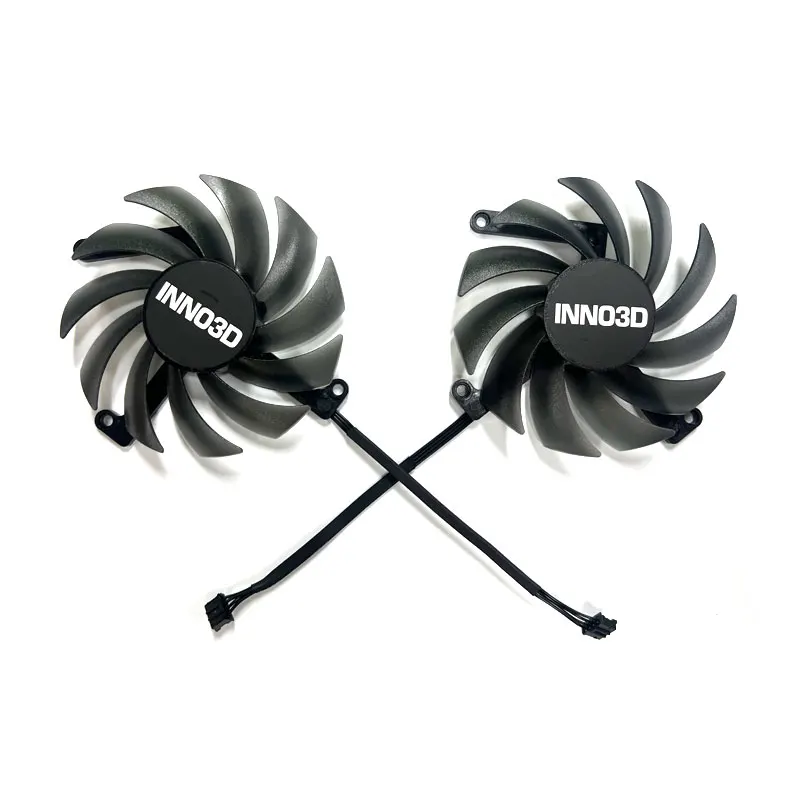 Новинка 85 мм для видеокарты INNO3D GeForce RTX4070 12 Гб двойной X2 OC сменный вентилятор