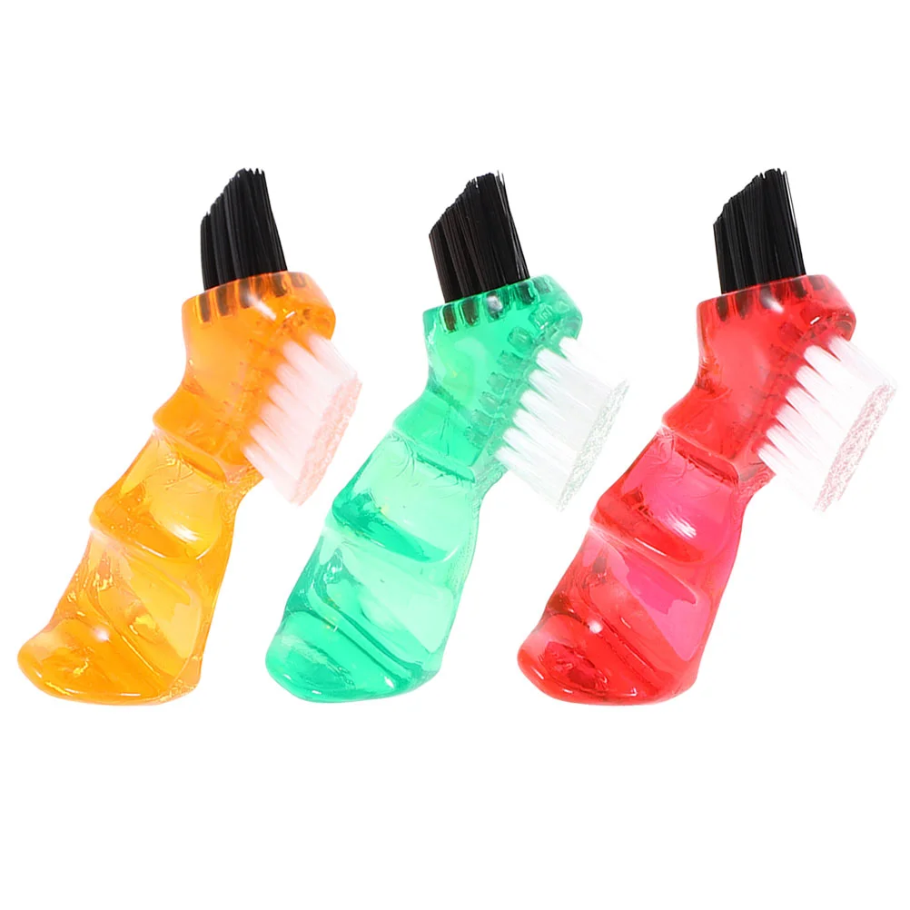 

3 Pcs Denture Portable Brushes Household Plastic Pp Oral Care Adults