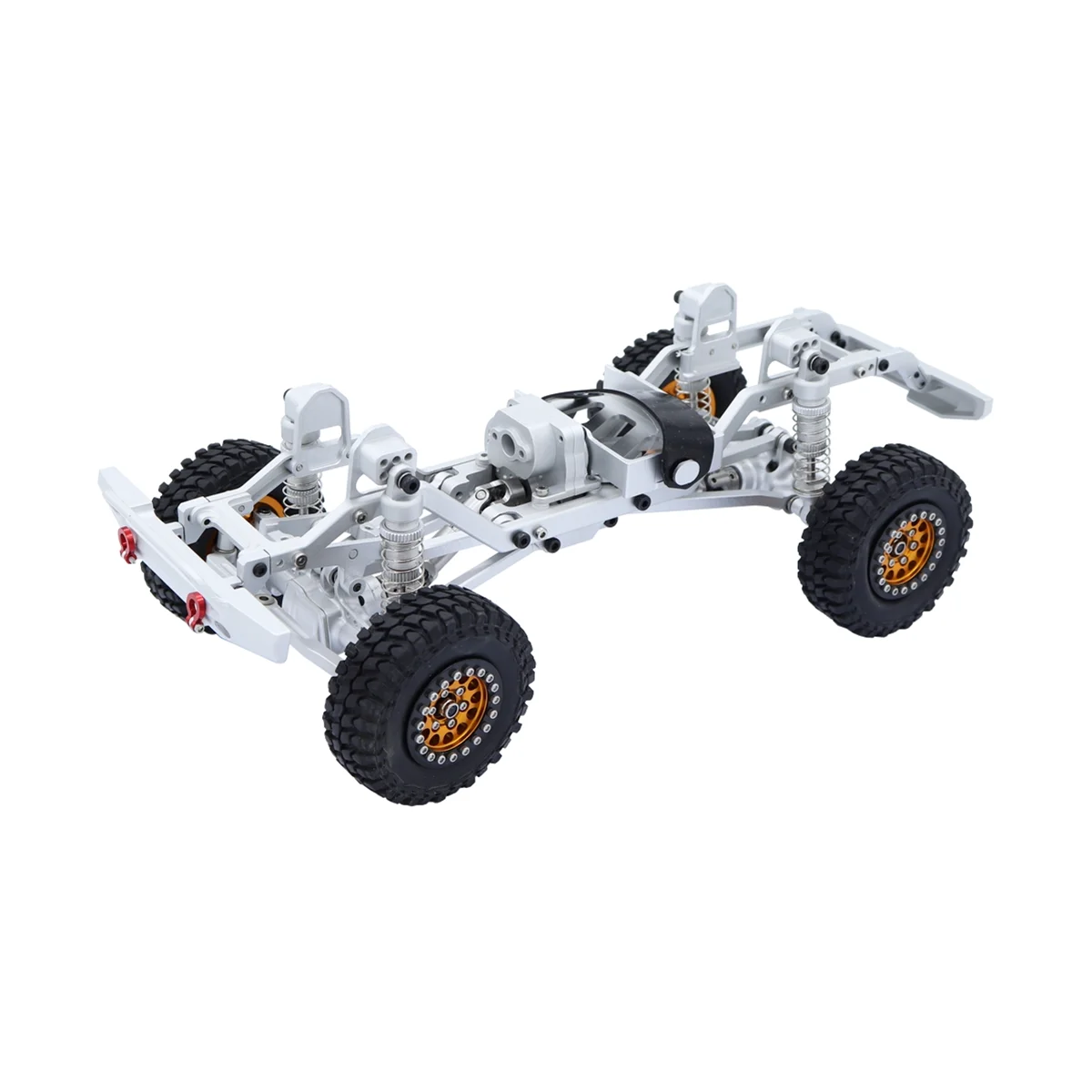 

Металлическая сборная рама, комплект шасси для TRX4M TRX4-M Defender 1/18 RC Crawler Car, обновленные детали, аксессуары, серебристые