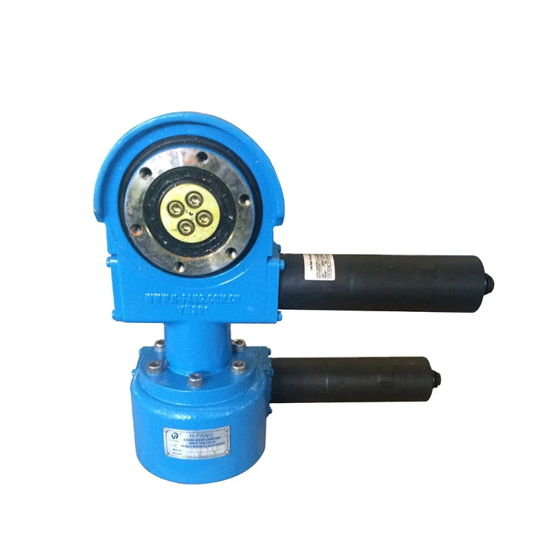 

dual axis slew drive for solar tracking