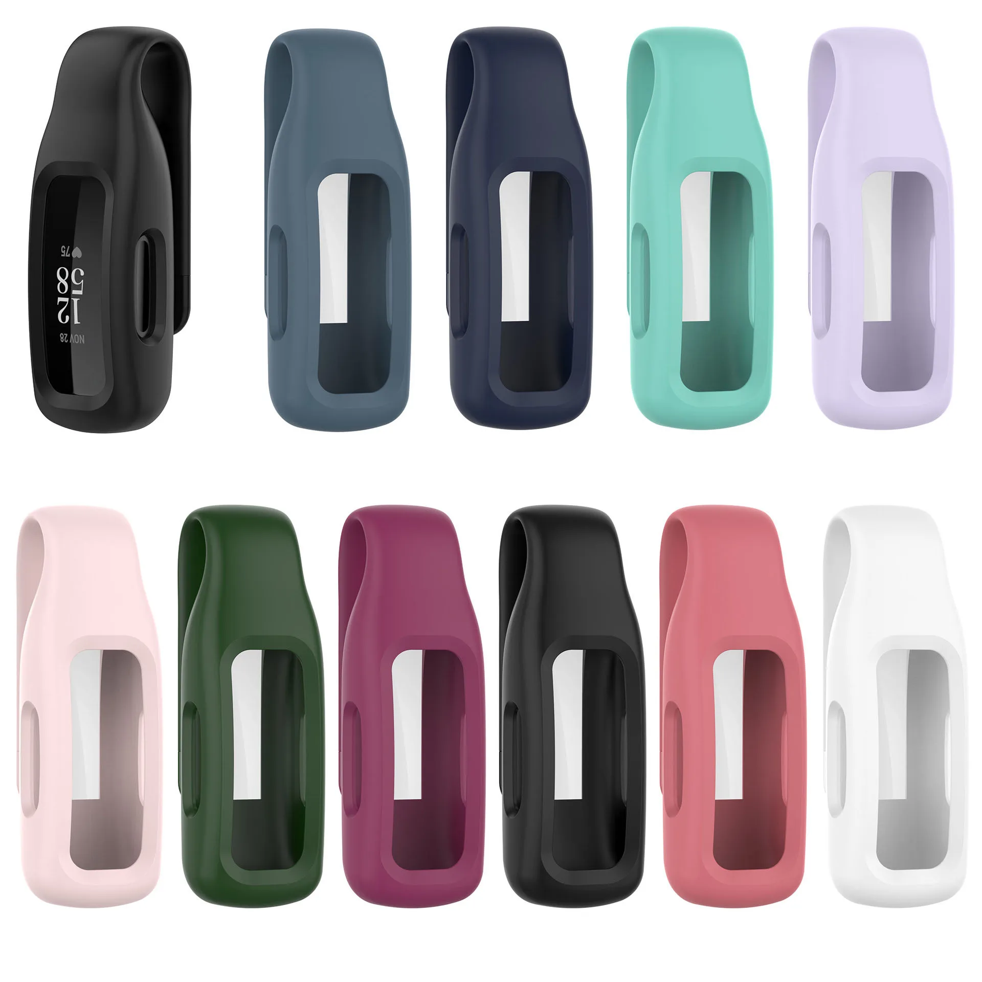 

Ремешки с зажимами, совместимые с фитнес-трекером Fitbit Ace 3 для детей, мягкие силиконовые ремешки, Детская Замена для Fitbit Ace 3