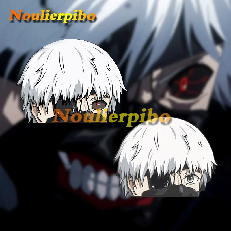

Tokyo Ghoul Kaneki Peeker Car Sticker Vinyl for Bumper Window Anime Custom Printed Decal Camper Trolley Case Air Conditioner
