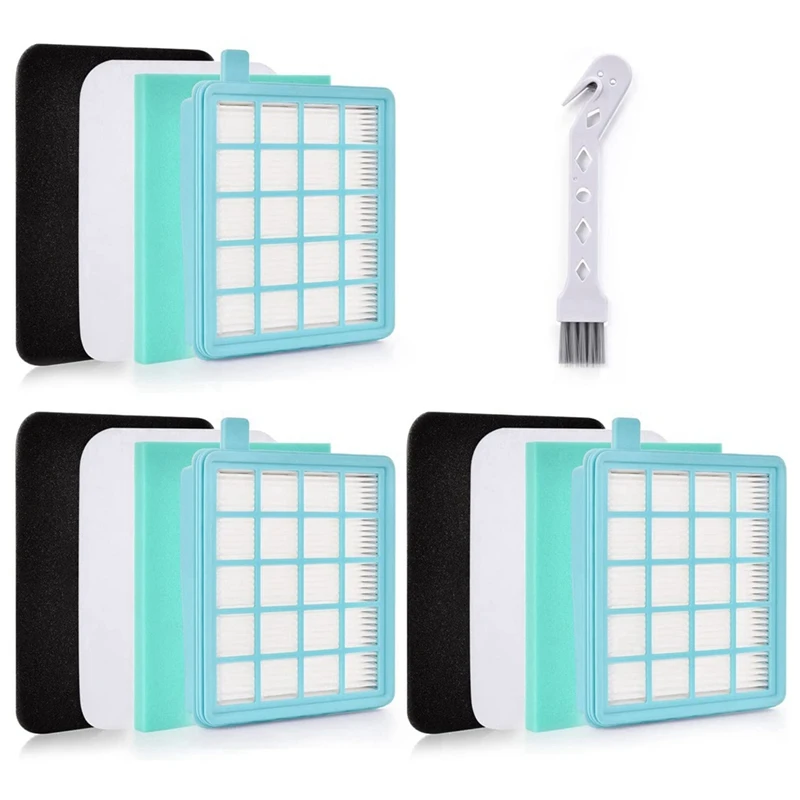 

Набор сменных фильтров FC8058/01 для FC8630, Набор сменных фильтров для компактного и активного пылесоса Powerpro