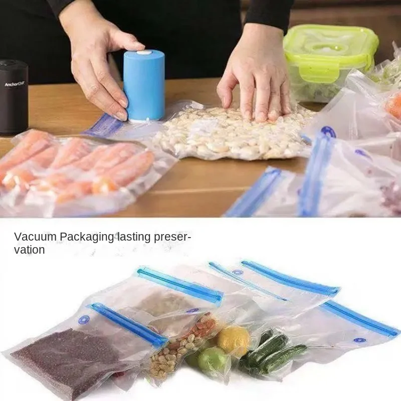 

Vacuum Food Bag Extractor Packaging Machine Household Portable Wireless Rechargeable Small Kitchen Handheld Mini Vacuum Machine