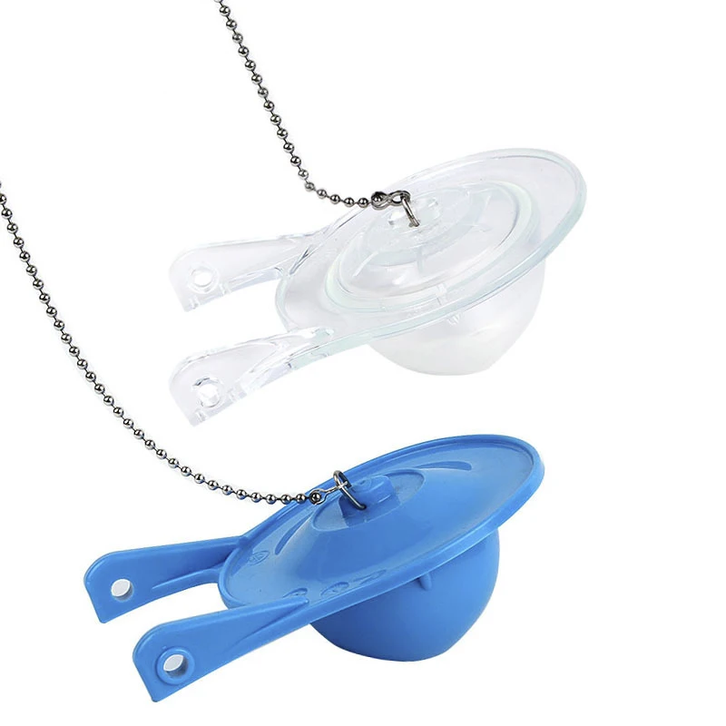 

3 Inch Universal Toilet Flapper Replacement with Chain Water Saving Toilet Tank Flapper Flush Valve Bathroom Toliet Accessories