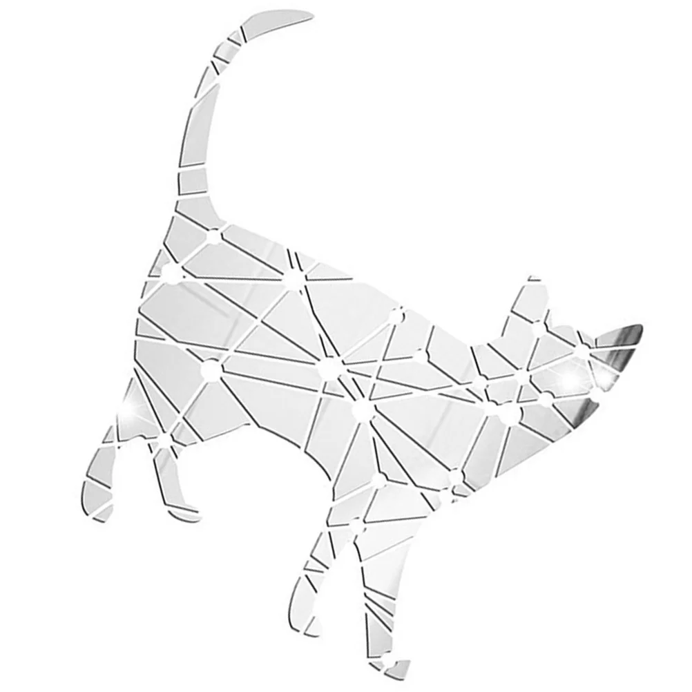 

Wall Decorative Stickers Mirrors Walls Decal Decoration Adhesive Acrylic Decals