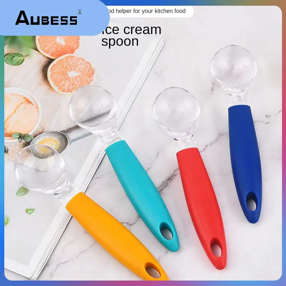 

Creative Ice Cream Ball Picker Hangable Fruit Ice Cream Scoop For Home Cake Net Red Kitchen Tools Plastic Pp Ice Cream Digger