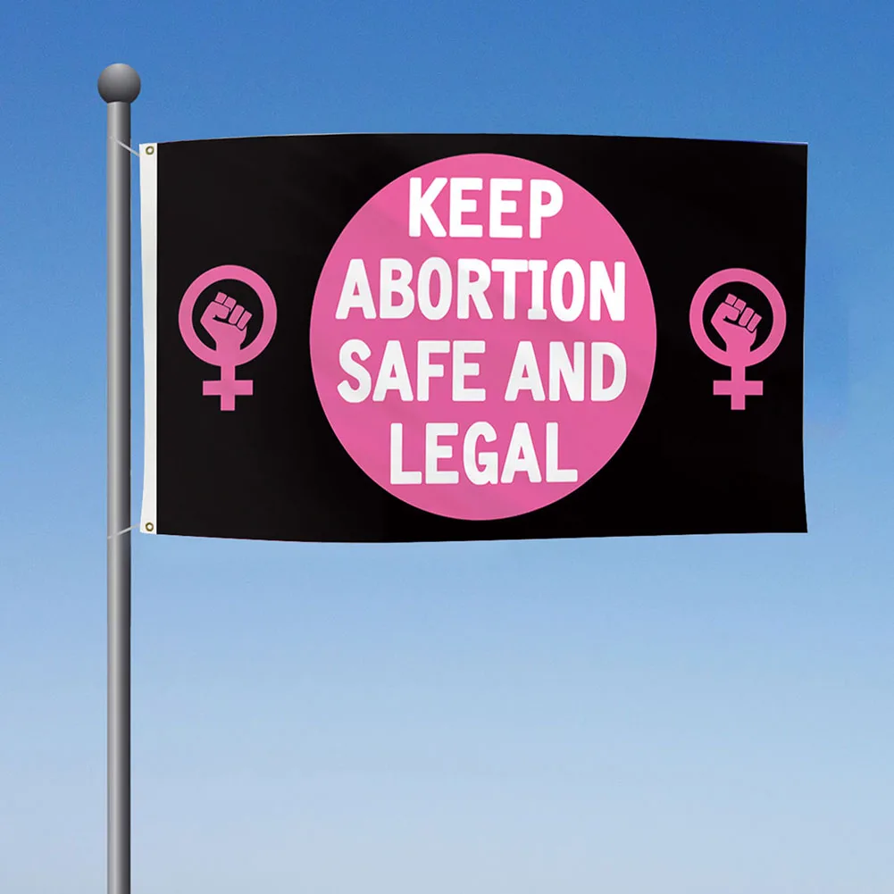 

Support Feminist Freedom Overturn Abortion Law Banner Women Abortion Rights Advocacy Banner for Street Decor