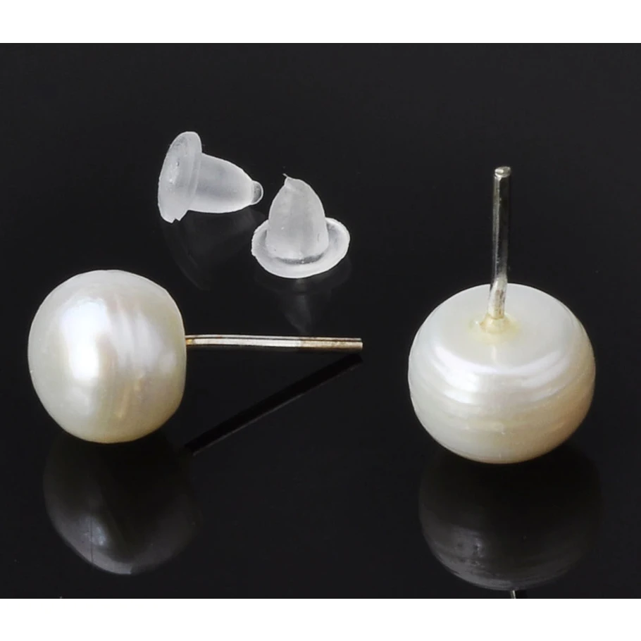 

Wholesale lots 50 pairs Mix Bulk Natural Freshwater pearl Earrings For Women Fashion Stud Earring Jewelry Best Gift