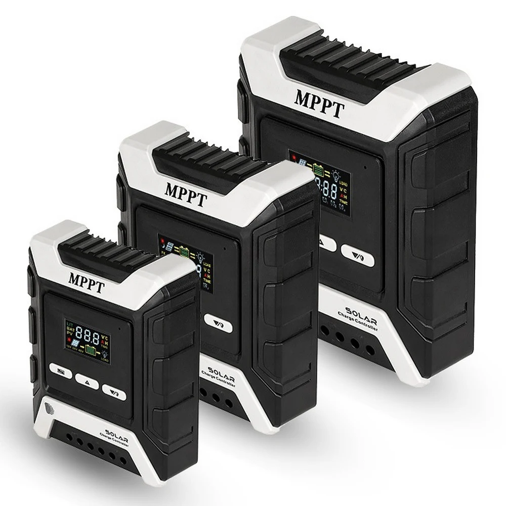 

Solar Charge Controller MPPT 10A 20A 30A 40A 50A 60A Maximum 100V Photovoltaic System Solar Charge and Discharge Controllers