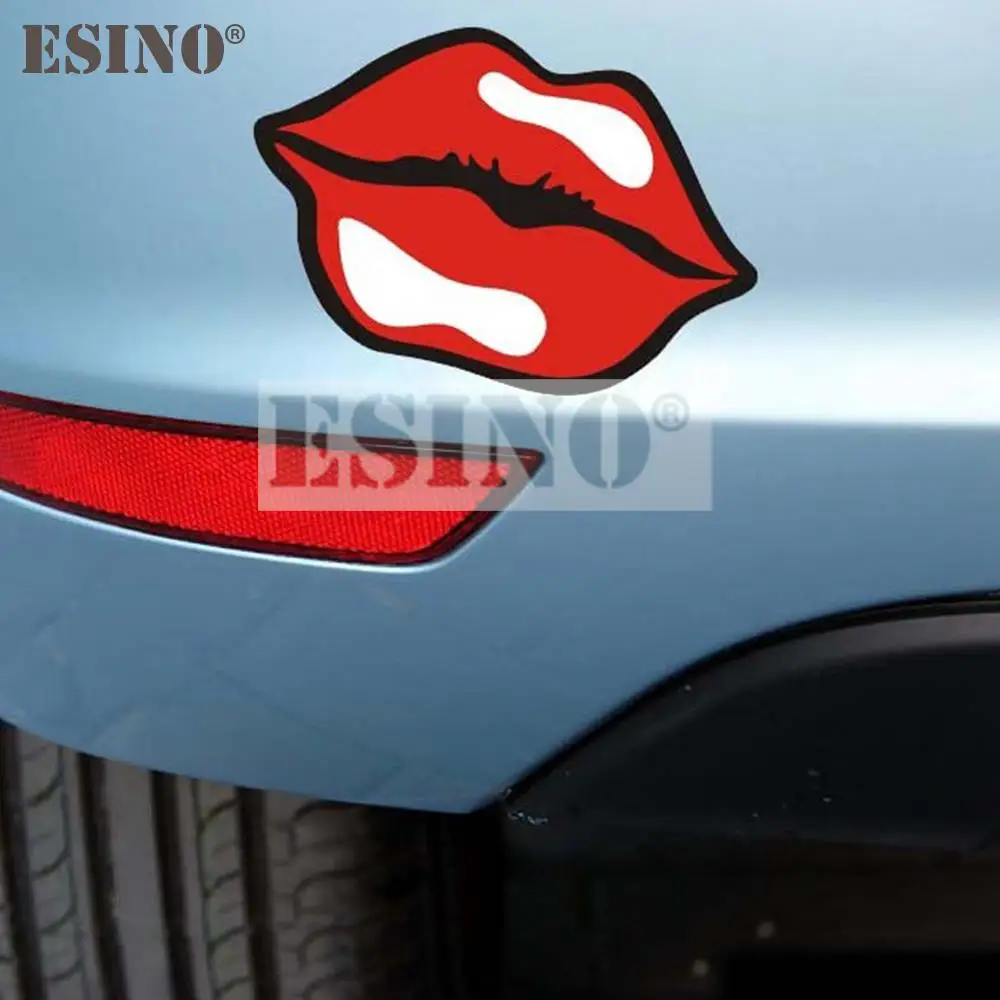 Лидер продаж креативный модный стиль сексуальные красные губы рот автомобильная
