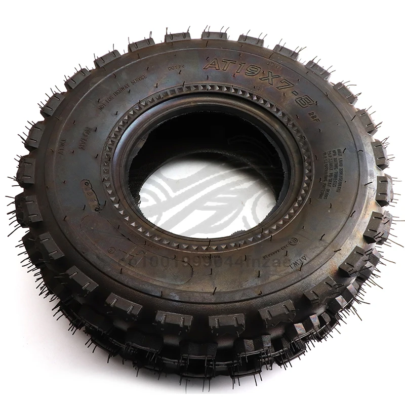 8-дюймовая бескамерная шина 19x7.00-8 вакуумная для ATV картинга газонокосилки UTV багги