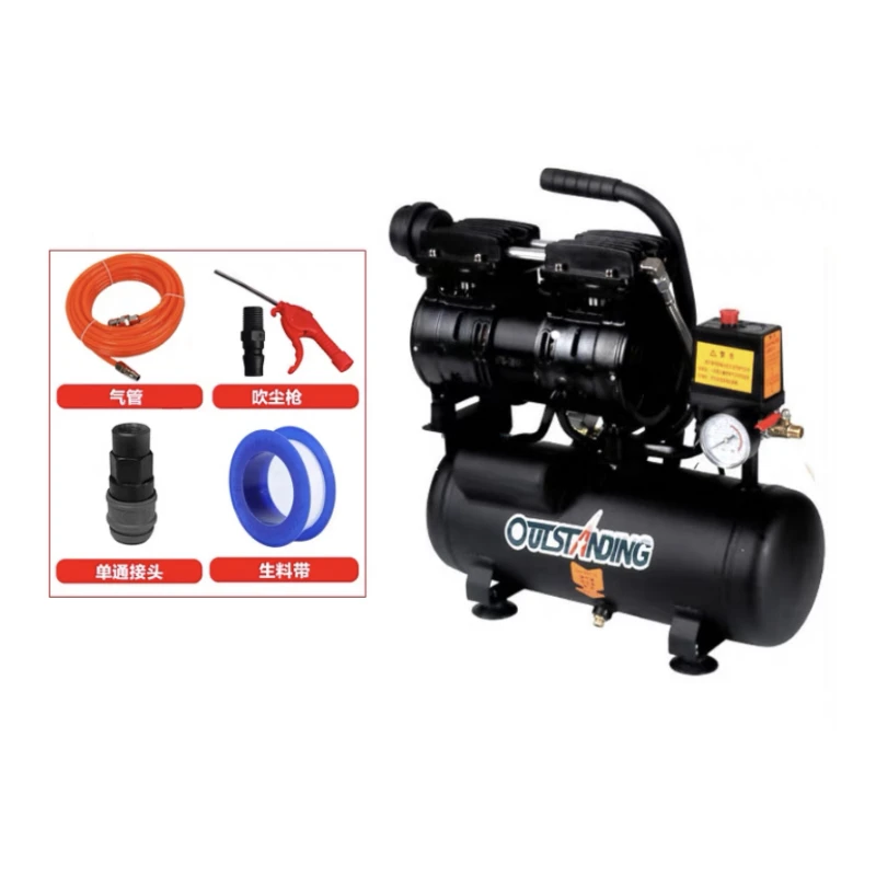 

8L 800W Low Noise Electric air Compressor