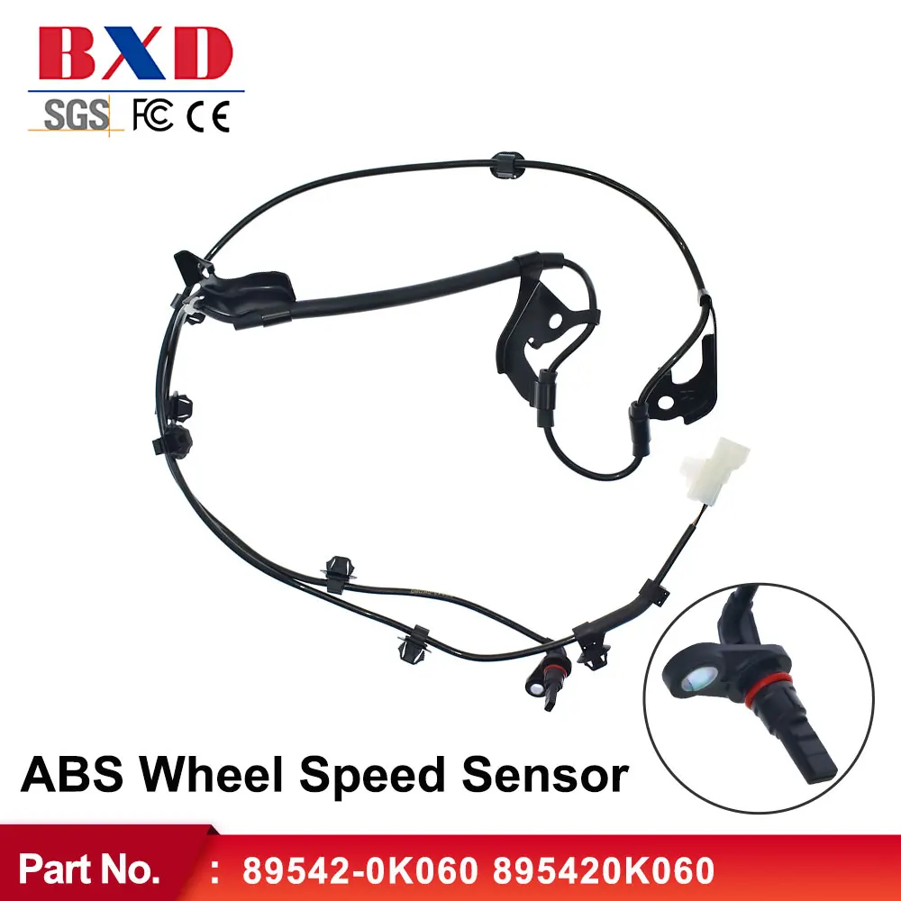 

Front Left & Right ABS Wheel Speed Sensor 89542-0K060 895420K060 For Toyota Fortuner Hilux