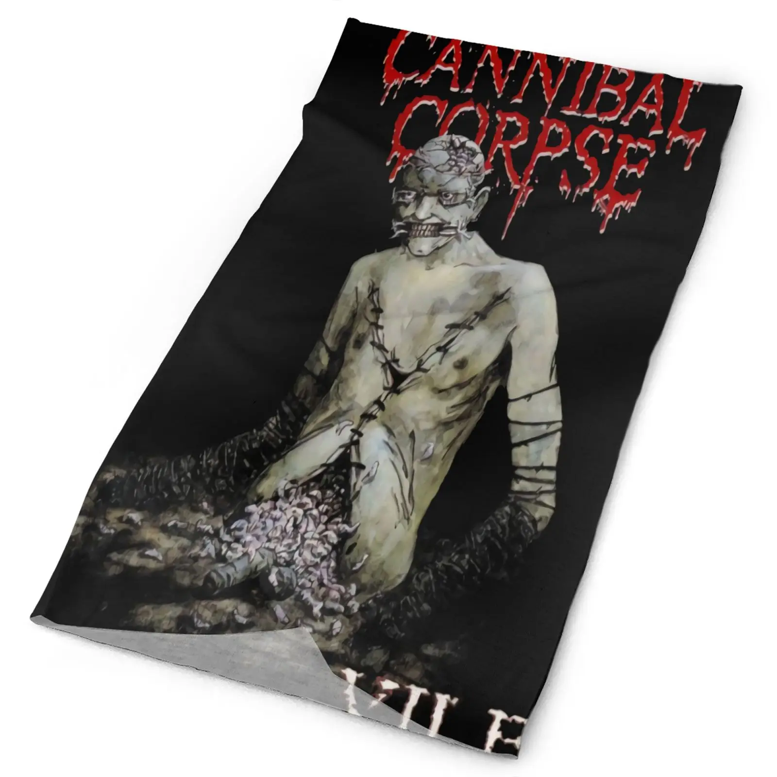 

Cannibal Corpse Vile Death Metal Band Men's Bandana Scarf Men's Helmet Ski Tactical Mask Bandana Men's Balaclava Balaclava Hat