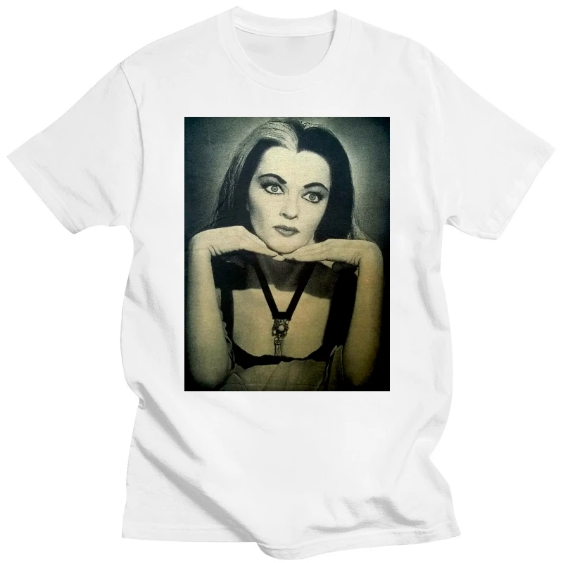 Футболка LILY Munsters The Addams Morticia Family Goth Horror Classic Sitcom TV для молодежи среднего возраста Old
