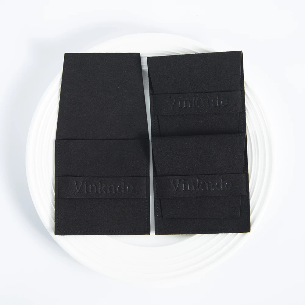 

50 шт., мини-пакеты из микрофибры для ювелирных изделий, 8x8 см