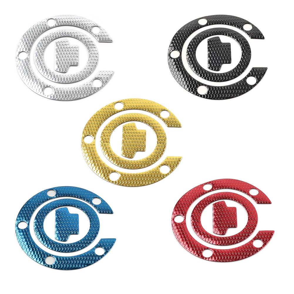 Motorcycle Gas Tank Fuel Cap Cover Protector Pad Sticker Decal Grip For Yamaha R1 R6 FZ1 FZ6 FZ6R FZ07 FZ09 MT-09 FJR1300