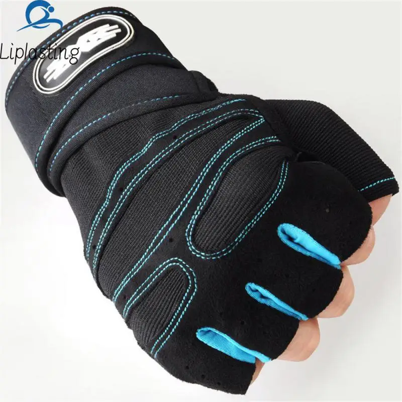 

Универсальные Тренировочные Перчатки для фитнеса, моющиеся велосипедные перчатки, спортивные перчатки на запястье, велосипедные аксессуары, 1 пара горизонтальных перчаток