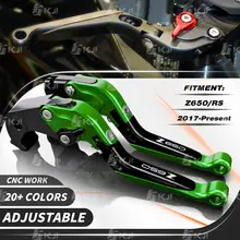 For Kawasaki Z650 Z650RS 2017-Present Clutch Lever Brake Lever Set Adjustable Folding Handle Levers Motorcycle Accessories Parts 