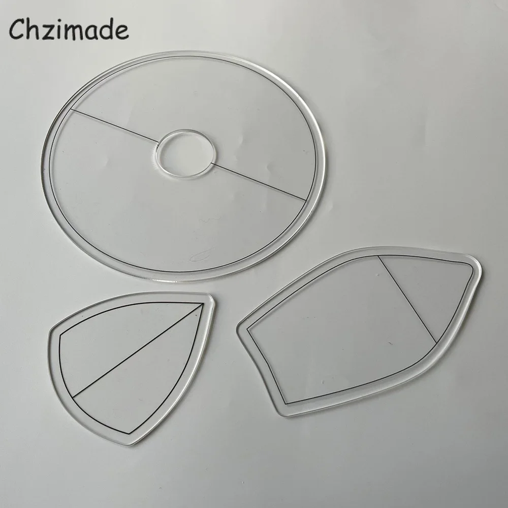 

Chzimade 3 шт./лот прозрачная линейка для квилтинга шаблон лоскутные акриловые инструменты для шитья трафарет домашние поделки ручной работы Diy