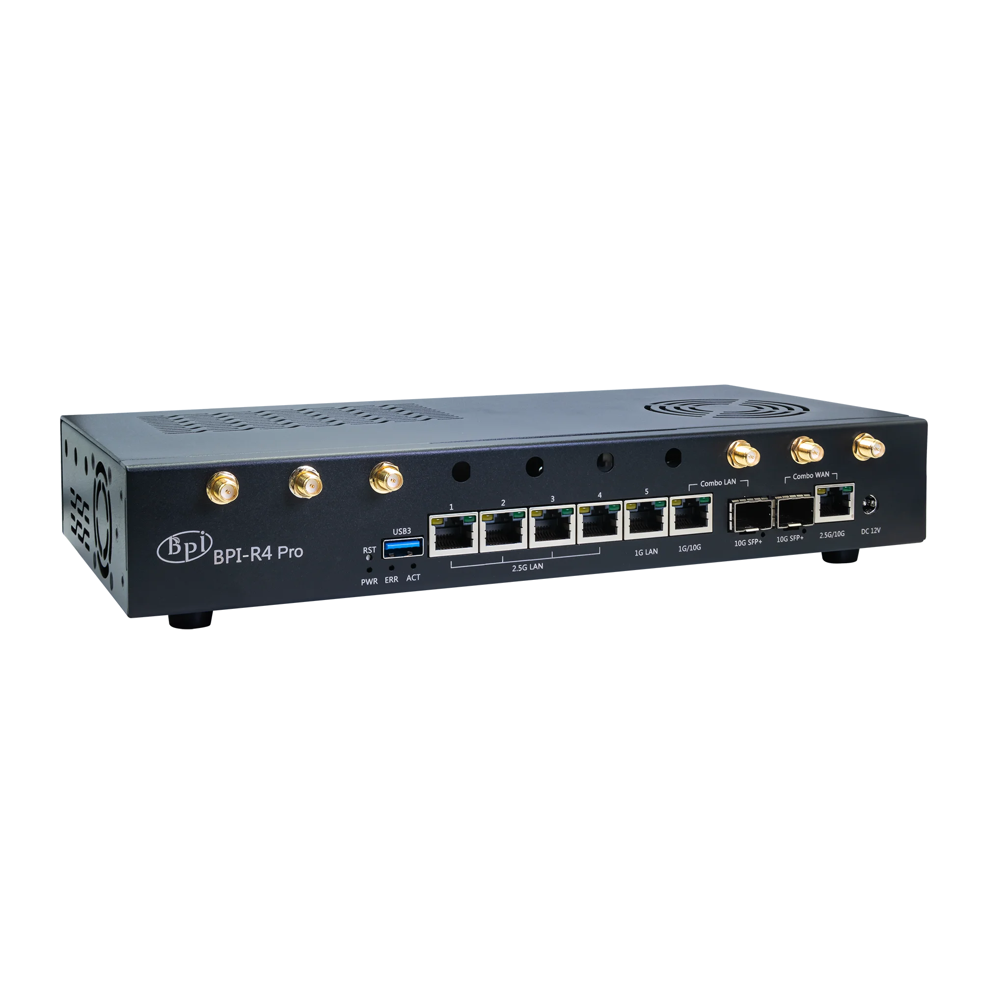Металлический корпус Banana Pi BPI-R4 PRO, железный корпус, совместимый с аксессуарами BPI-R4 PRO (art.: 3920d8d367b05) - 3920d8d367b05