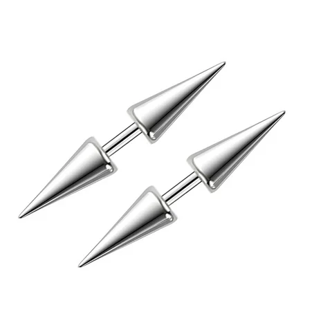 Серьги-гвоздики SMYXY из нержавеющей стали