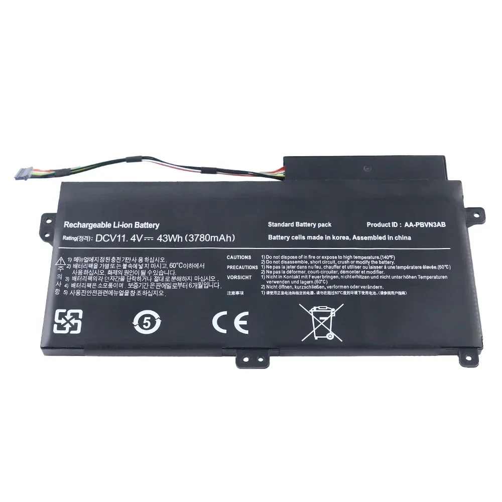 SHUOZB AA-PBVN3AB Аккумулятор для ноутбука SAMSUNG NP370R4E NP370R5E NP370R5V NP450R4E NP450R5E NP450R4V NP450R5V NP470R5E