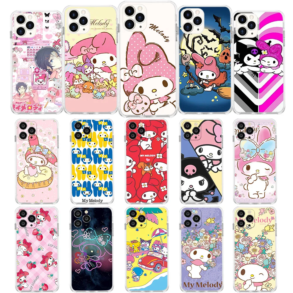ID-26 Sanrio My Melody Soft чехол для Moto One Action Fusion Hyper Macro Vision Zoom E20 E30 E40 ACE G Play Plus