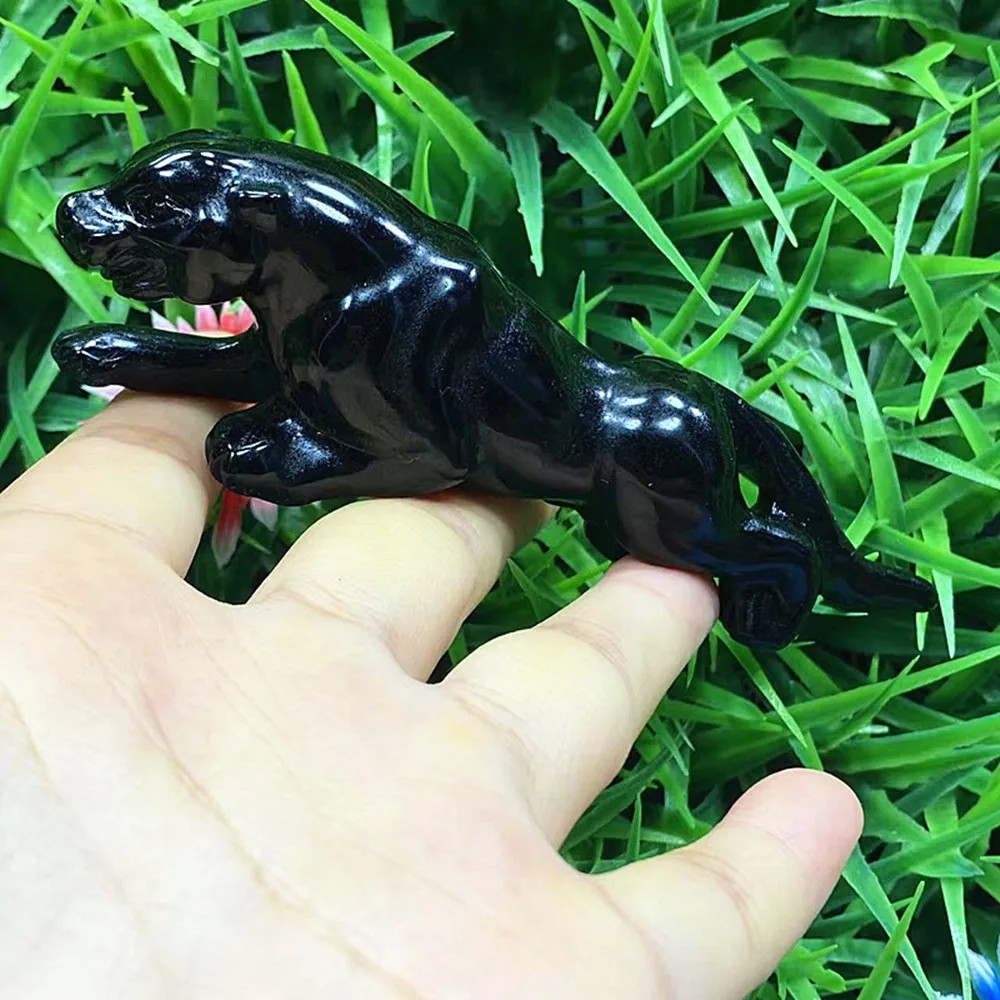 

Кристалл кварц обсидиан леопард