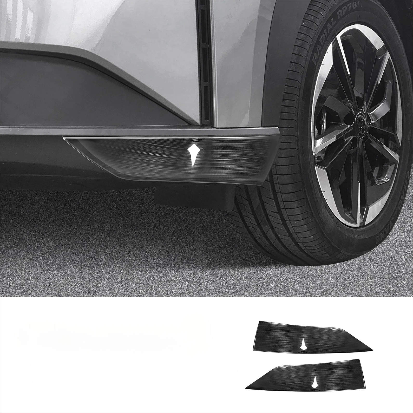 

Для Toyota BZ3X 2025, защита от столкновений на передний бампер, защита от царапин, защита от потерь, модификация накладки, аксессуары