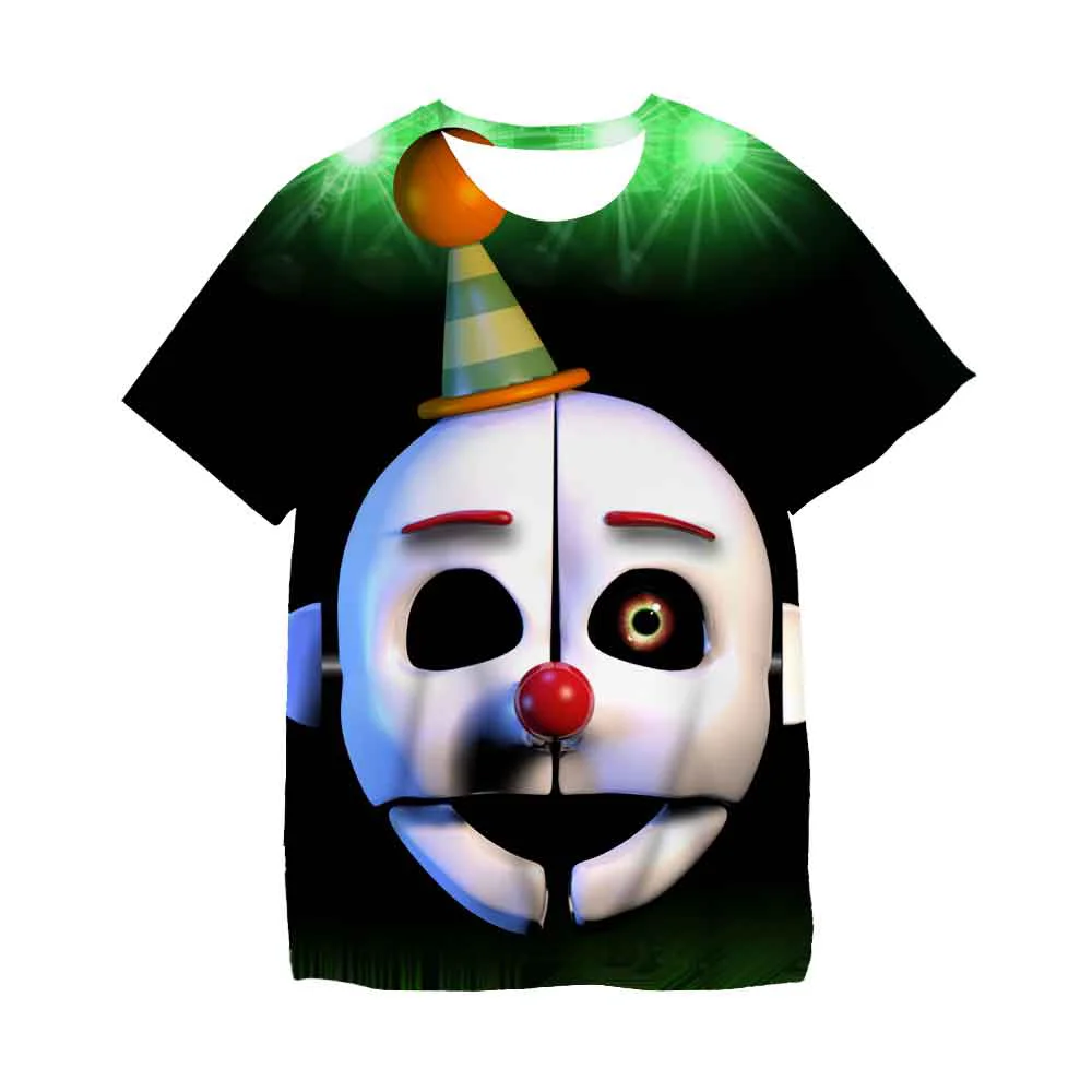 Детская футболка с круглым вырезом и коротким рукавом принтом |