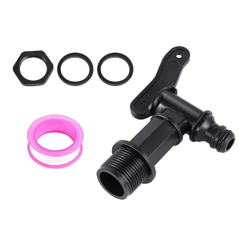 

3/4Inch Outlet Taps for Rain Butt for Rainwater Butt Water Rain Replacement E65B