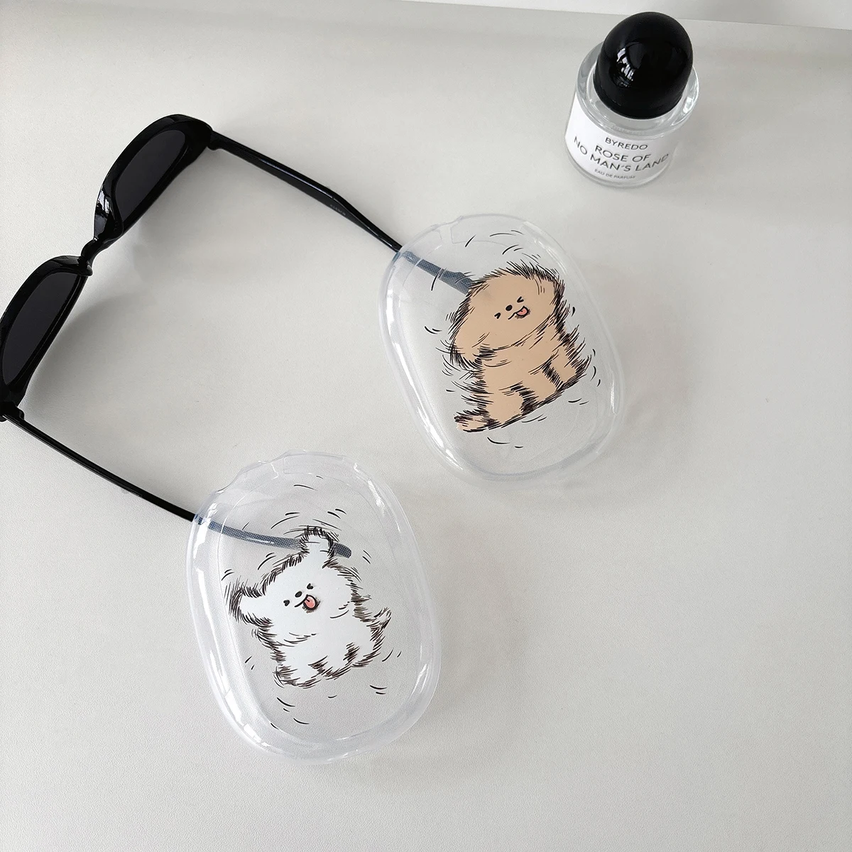 Милый чехол для собаки для Airpods Max, защитный чехол с изображением животных для наушников Apple Bluetooth, чехол для Airpods Max, защита гарнитуры (art.: 3920cd448bb2a) - 3920cd448bb2a