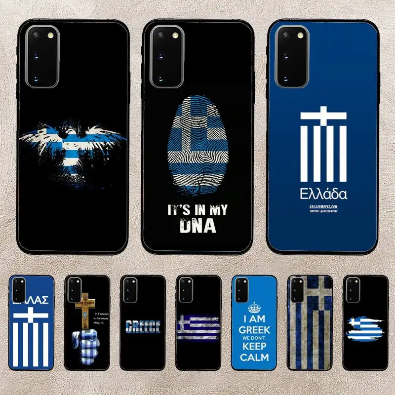 

Greece Greek National Flags Phone Case For Huawei Honor V30 50 60 70 Pro 9lite 9xpro Cover Coque Funda