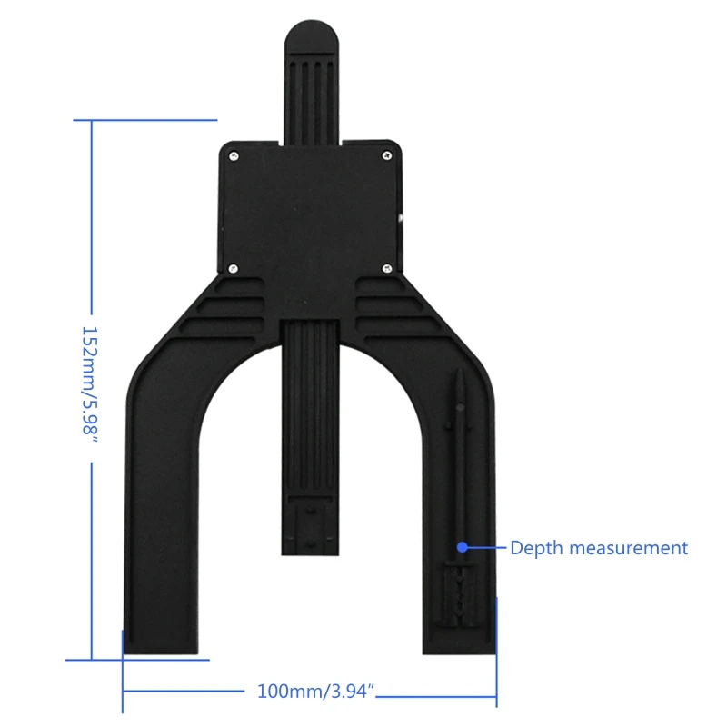 F92C Compact Digital Deep Debuge Laze Laze с ЖК -дисплеем Деревообрабатывающего инструмента для таблицы маршрутизатора содержит (art.: 3920cd5dab248) - 3920cd5dab248