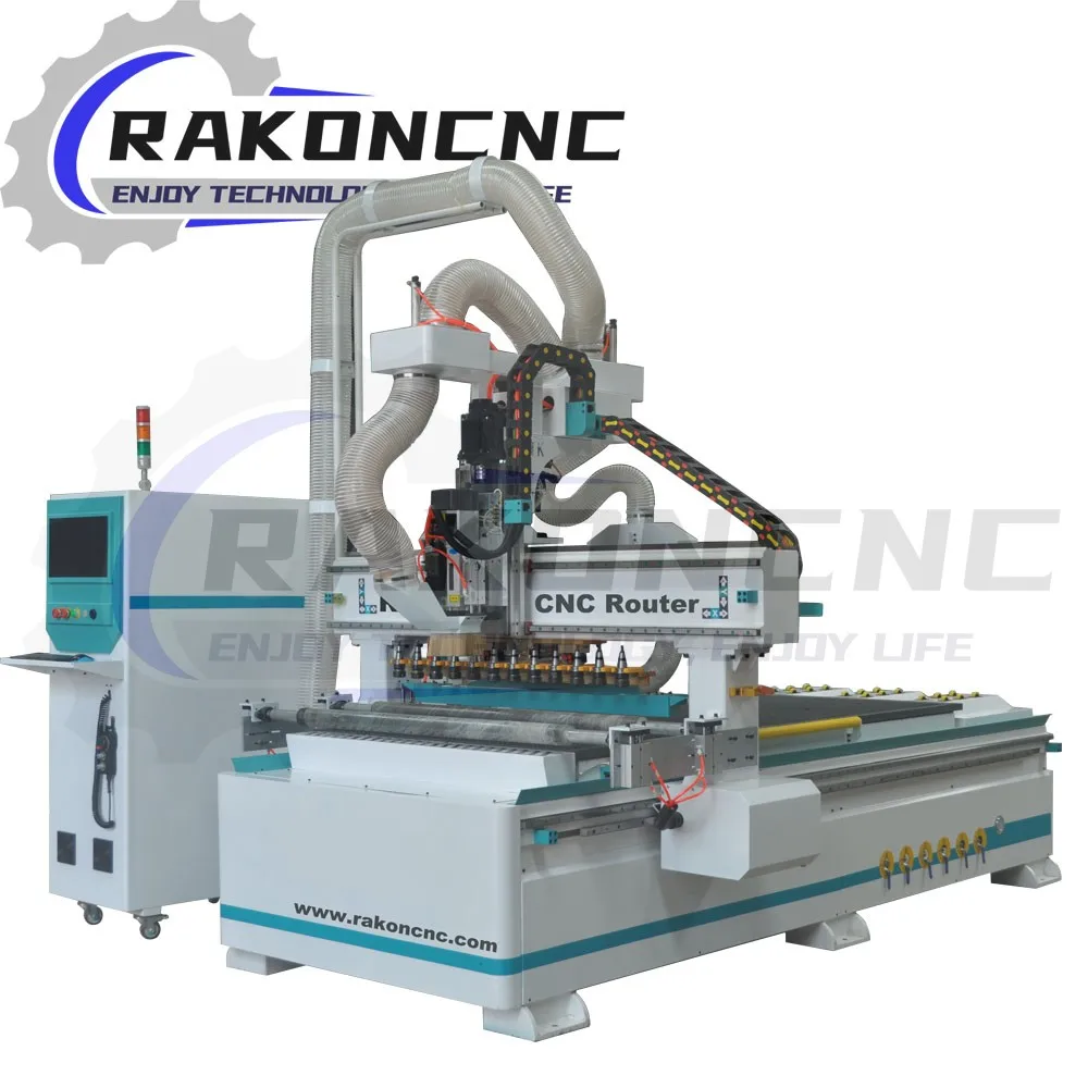 CNC Router 1325 1530 ATC CNC Router 1300X2500Mm 3D Wood Carving Machine Woodworking  Furniture Making 4 Axis CNC Machine