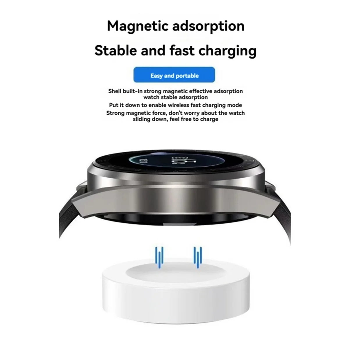 Магнитное зарядное устройство ABUOWireles для Huawei Watch 4 3 Pro D GT5 GT4 GT3 GT3 Pro GT Cyber Runne GT 2022, умные часы (art.: 3920cce320780) - 3920cce320780