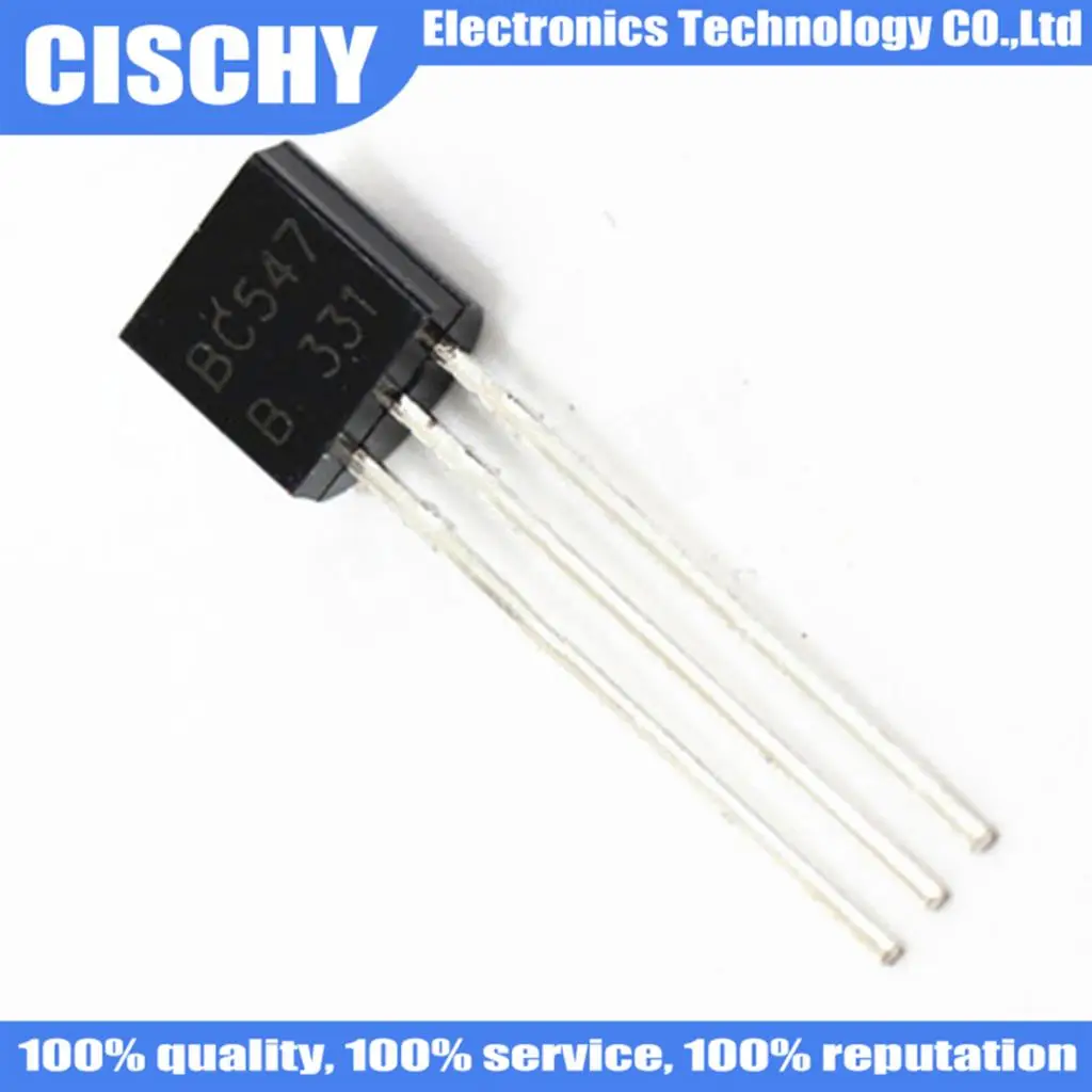 

100pcs/lot BC547B 547B BC547 TO-92 In Stock