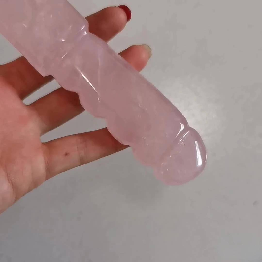

Natural Pink Rose Quartz Dagger Healing Crystal Protection Stones Handmade Knife Men Gifts Magic Talisman Sword Witch Supplies