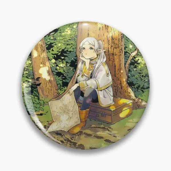 Мягкая булавка Sousou No Frieren Женская металлическая забавная креативная для лацкана