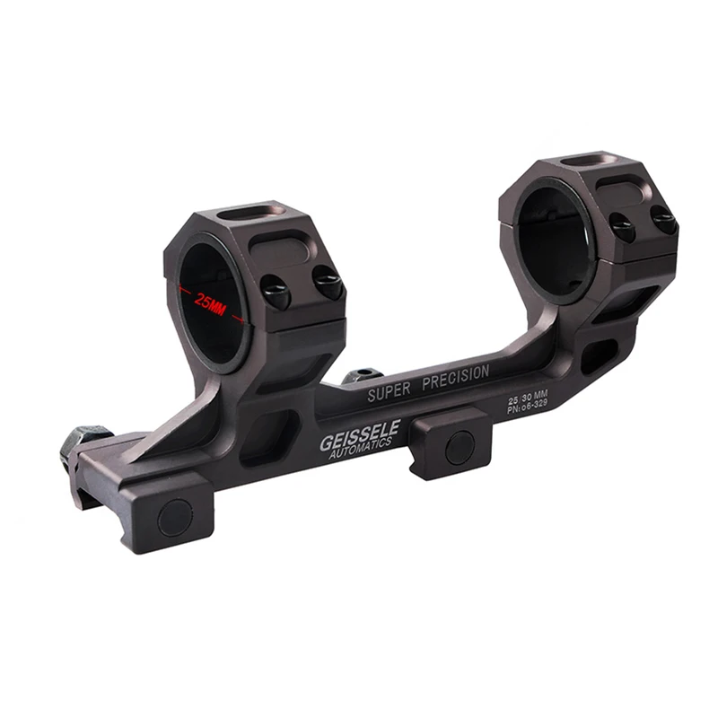 

Quick Release One Piece Scope Mount 25mm/30mm Dual Rings Cantilever Weaver Picatinny QD Mount Ar15 Ak 47 Bracket For Hunting