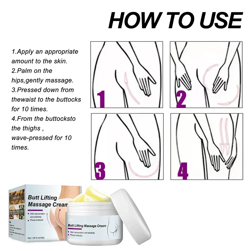 Крем для увеличения ягодиц и