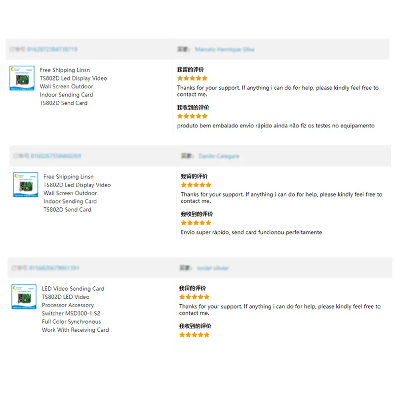 Linsn карта управления TS802D поддержка P3.91 P5 светодиодный модуль панели контроллер