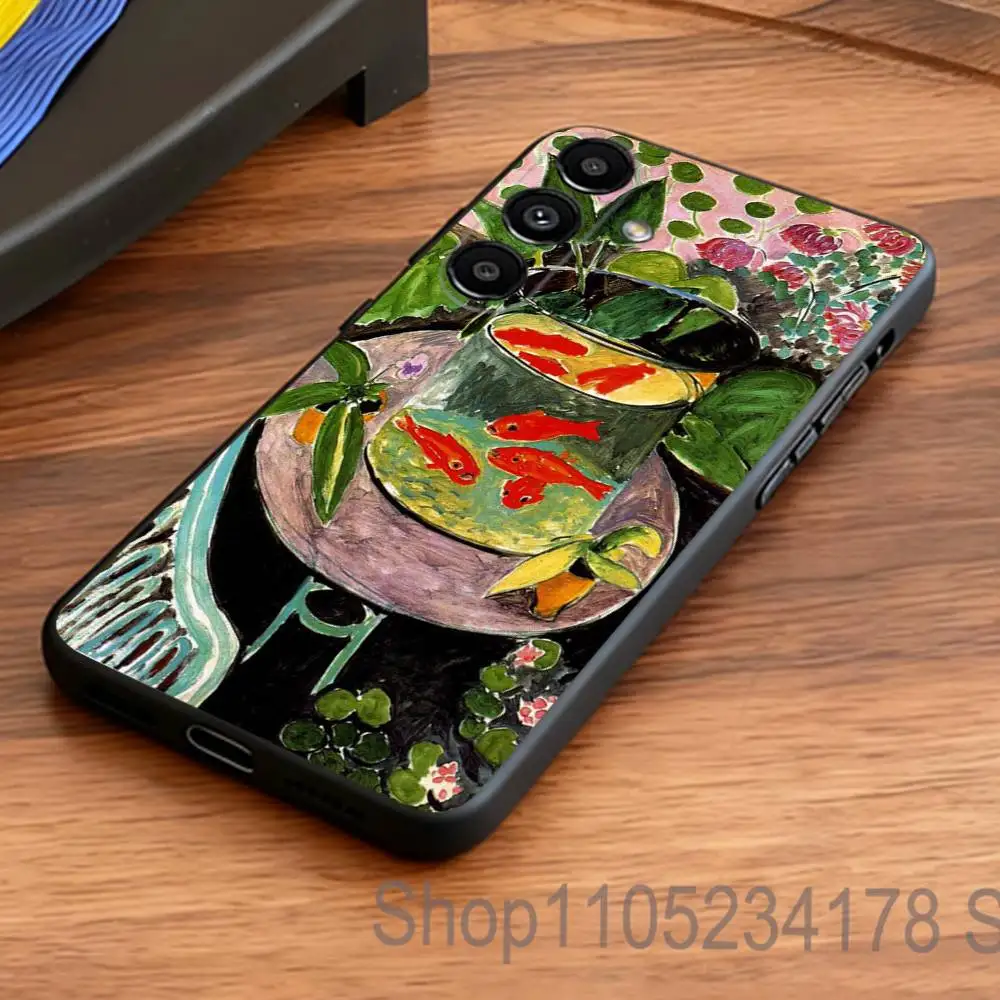 Фото Чехол для телефона H-Henri M-Matisse Art PaI для Samsung S series s21 s22 s23 s24 s25 S26 FE Plus Ultra, мягкий, приятный для кожи, из ТПУ №2