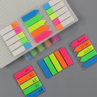 fluorescence self adhesive memo pad sticky notes bookmark marker memo sticker paper student office supplies