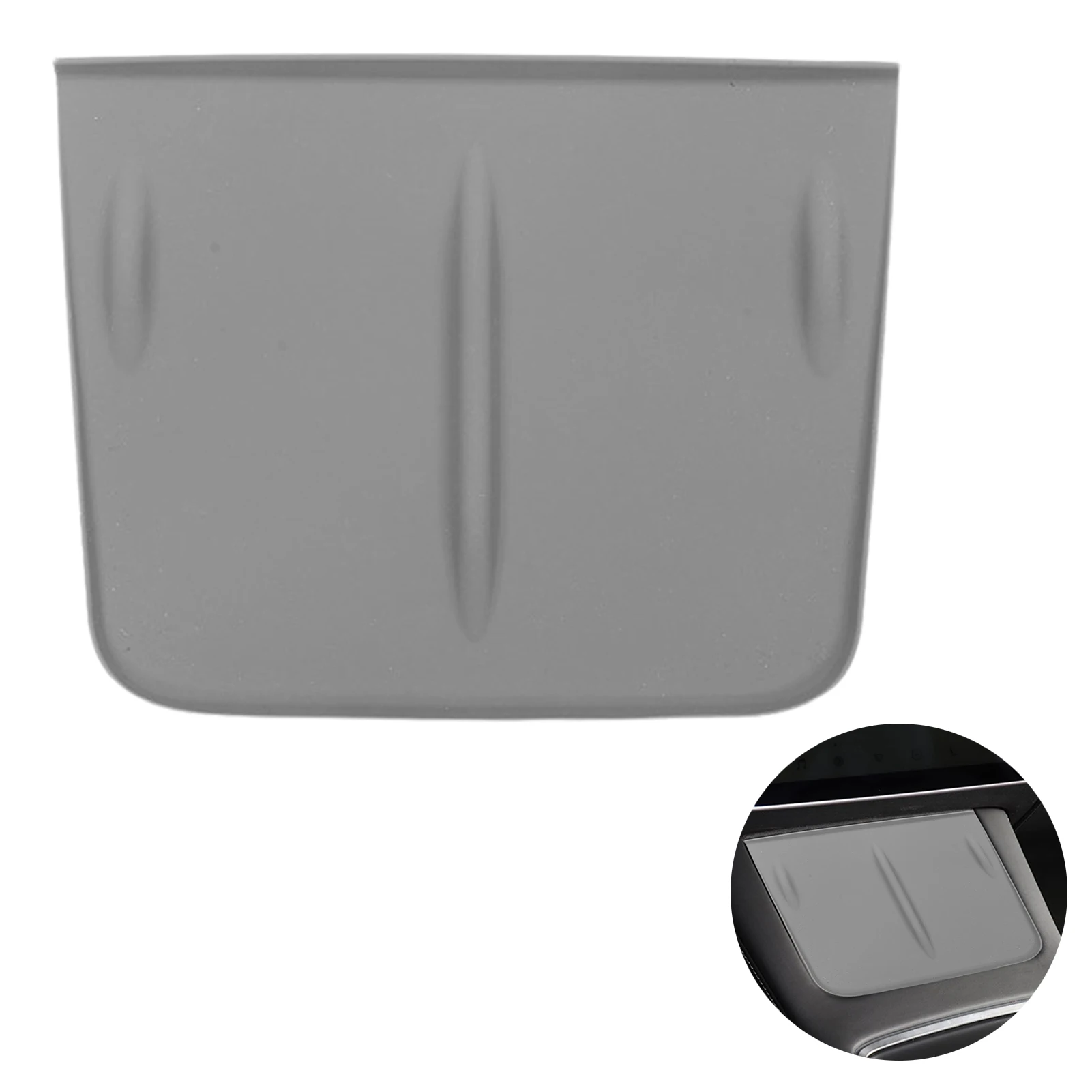 

Anti Slip For Model 3 Mat Silicone Automobile Silicone Non-Slip Mat Pad Car Sticky Phone Holder Car Interior Accessories Black